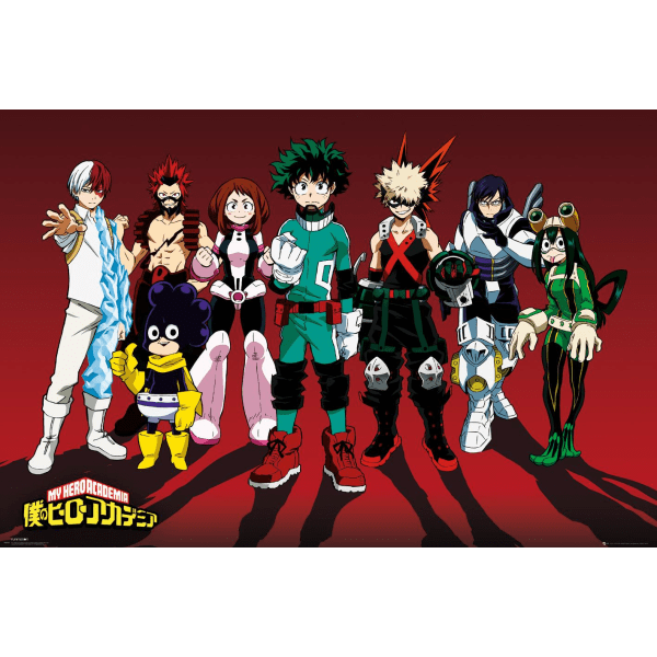 My Hero Academia - Line Up multifärg