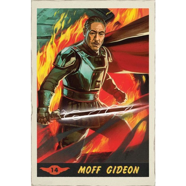 Star Wars - The Mandalorian (Moff Gideon Card) multifärg