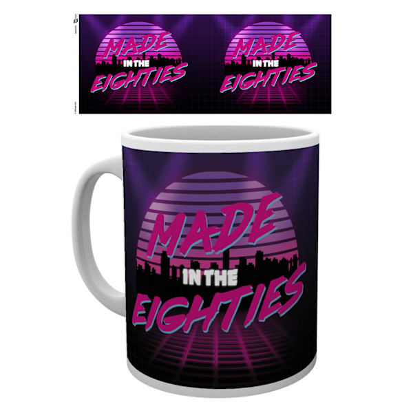 Mugg - Retro Chic - Made in the 80s multifärg