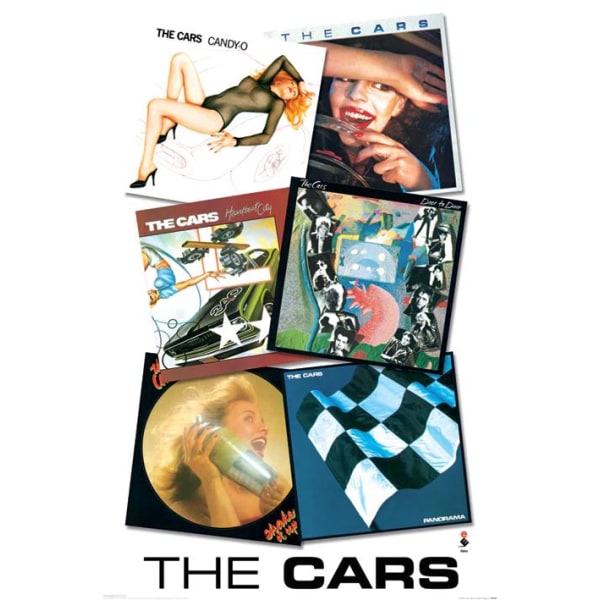 The Cars - Album Covers multifärg
