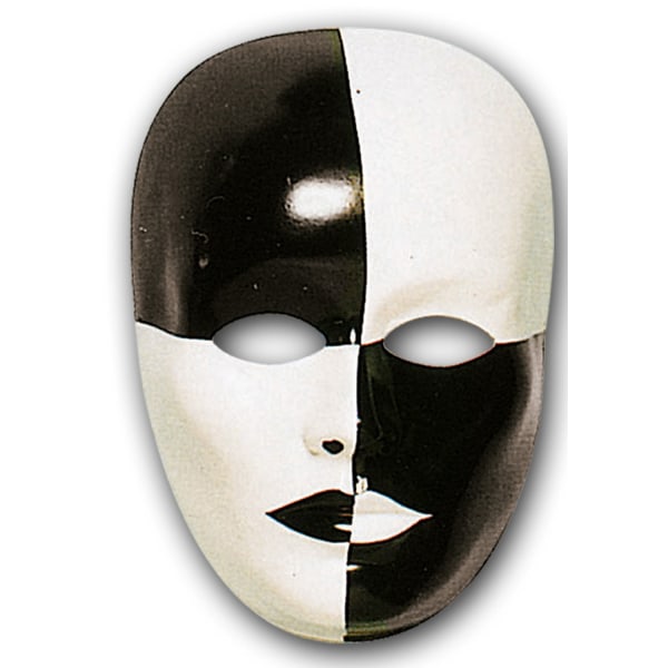 Ansiktsmask - Chess Face multifärg