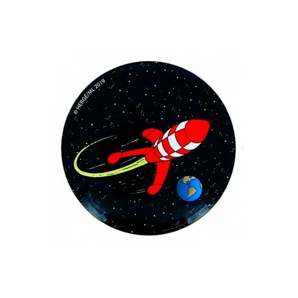 Tintin - Magnet - Raketen Multicolor