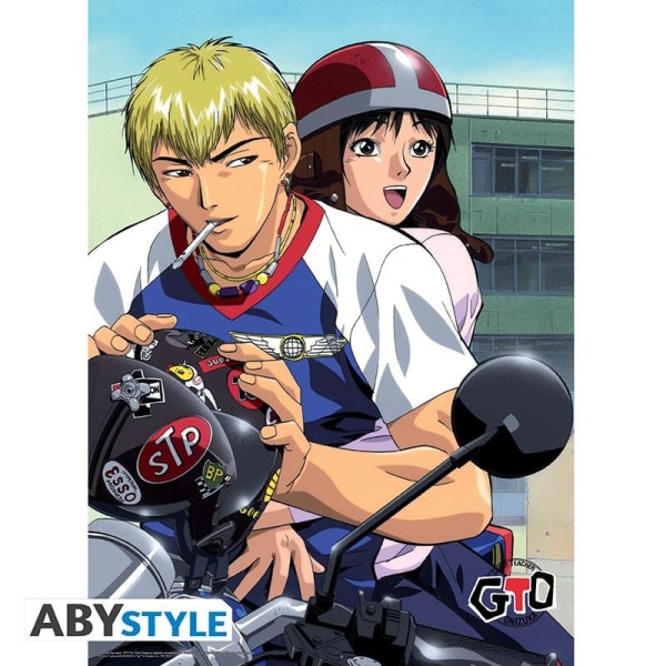 GTO - Poster "Onizuka Bike" multifärg