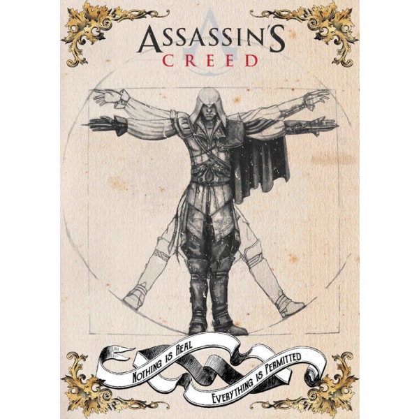 A3 Print -Assassins Creed - Nothing is real Multicolor