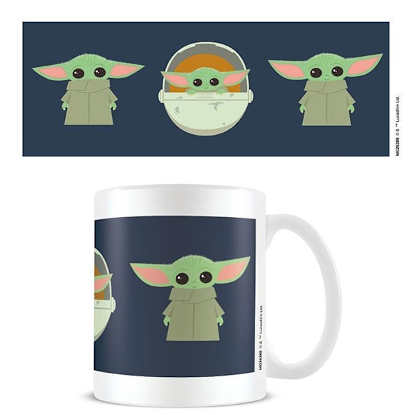 Star Wars: The Mandalorian (Illustration) - Mugg Multicolor