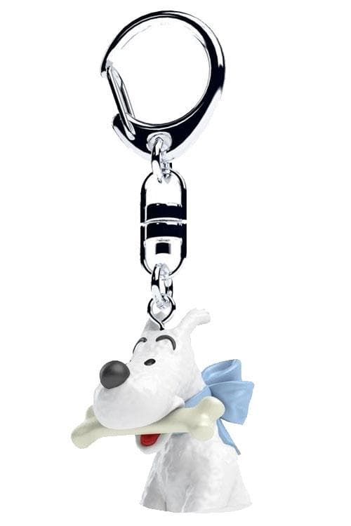 Tintin - Nyckelring - Milou Buste 4,5 cm Multicolor