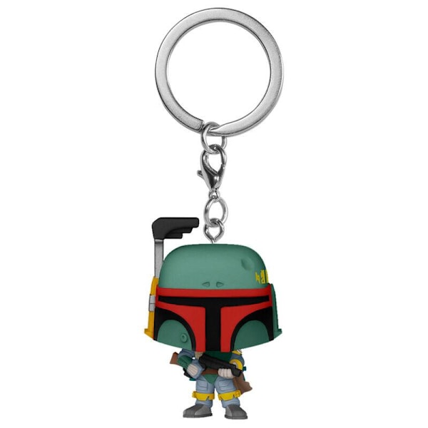 Nyckelring - Pocket POP -  Star Wars Boba Fett Multicolor