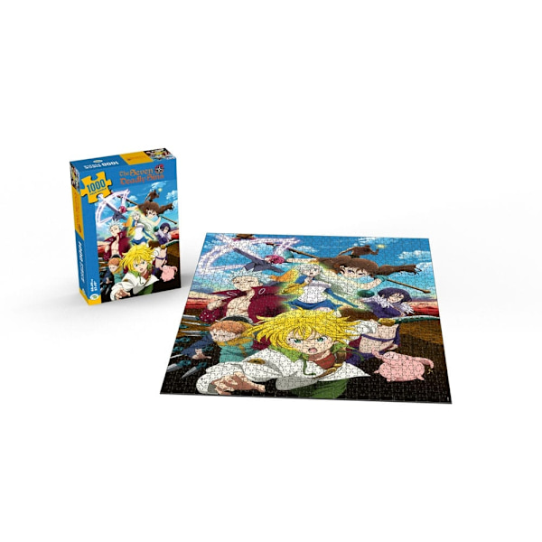 Pussel - Seven Deadly Sins Pussel – Characters (1000 bitar) multifärg