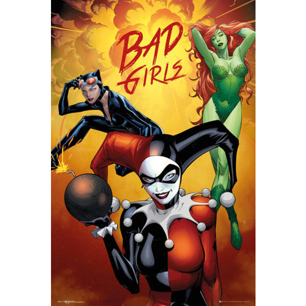 DC Comics - Badgirls Group Multicolor