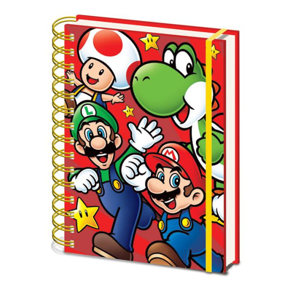 Anteckningsbok - Super Mario (Run) Multicolor