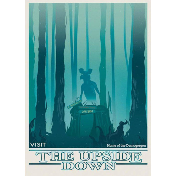 Maxi - Stranger Things - Käy ylösalaisin Multicolor