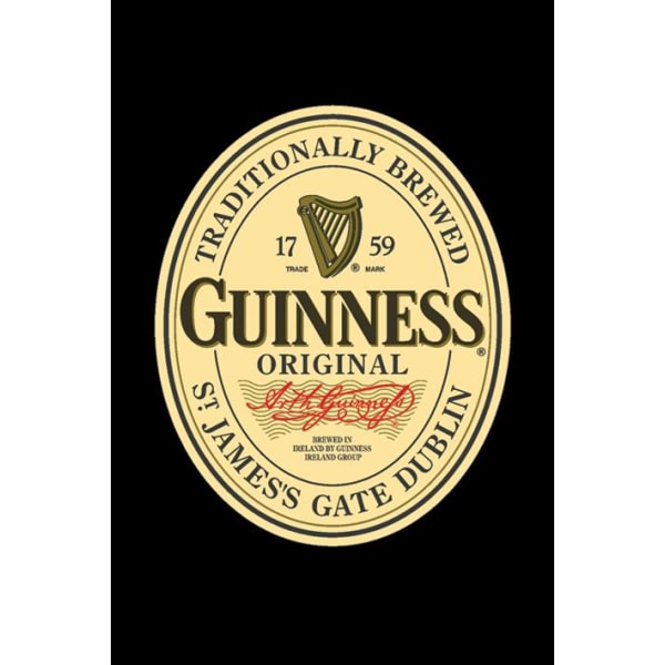 Guinness - etiketti Multicolor