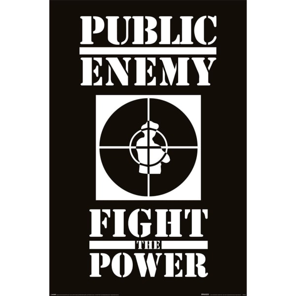 Poster - PUBLIC ENEMY (FIGHT THE POWER) Multicolor