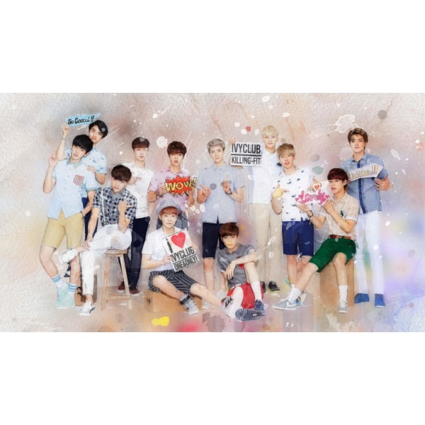 A3 Print - K Pop - Ivy Club Multicolor