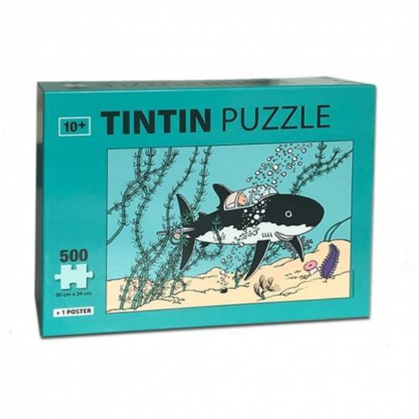 Tintin - Pussel - Hajubåten multifärg M