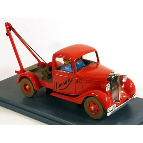Tintin - 1:24 Modellbil 33 - Tow Simoun multifärg