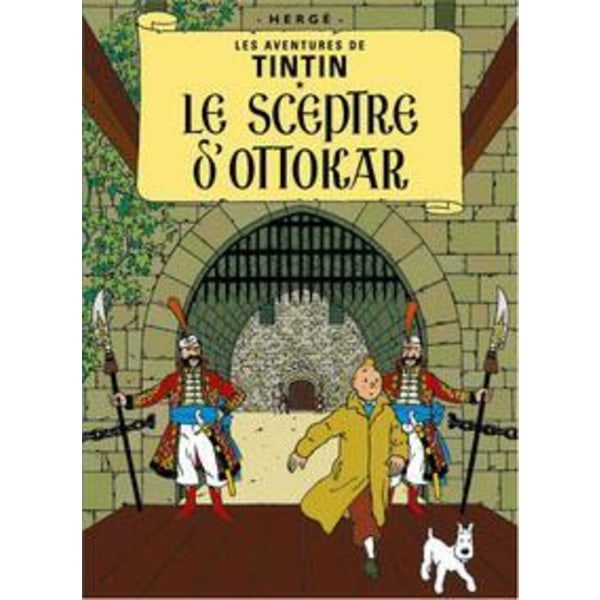 Poster - Tintin Le Sceptre d'Ottokar - Kung Ottokars spira multifärg