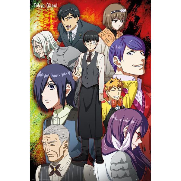 Tokyo Ghoul - Group Multicolor