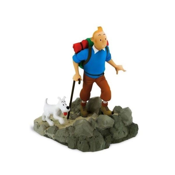 Tintin - Resin - Tintin och Milou bergsvandring multifärg