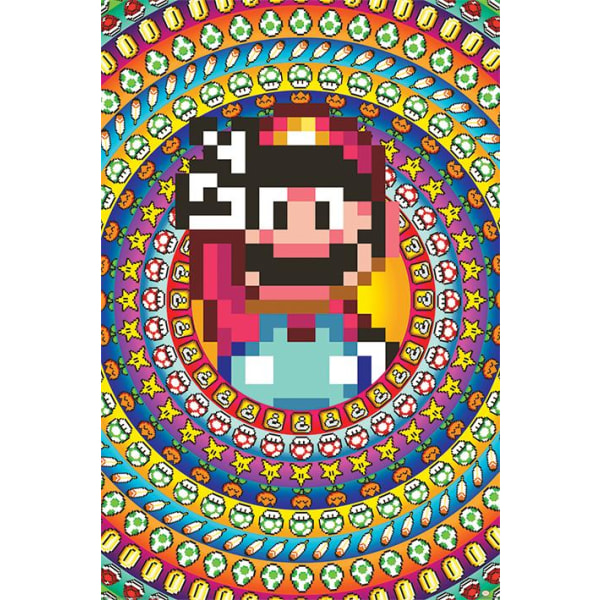 Super Mario - Power Ups multifärg