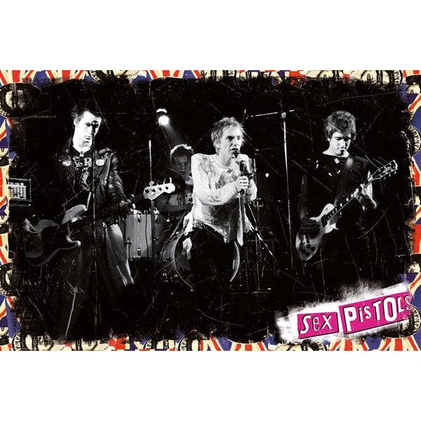 Sex Pistols - On Stage Multicolor