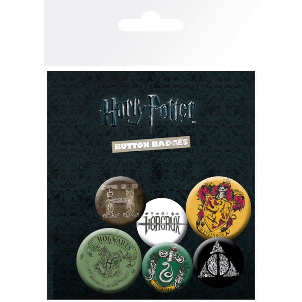 Badge Pack - Harry Potter - Mix multifärg