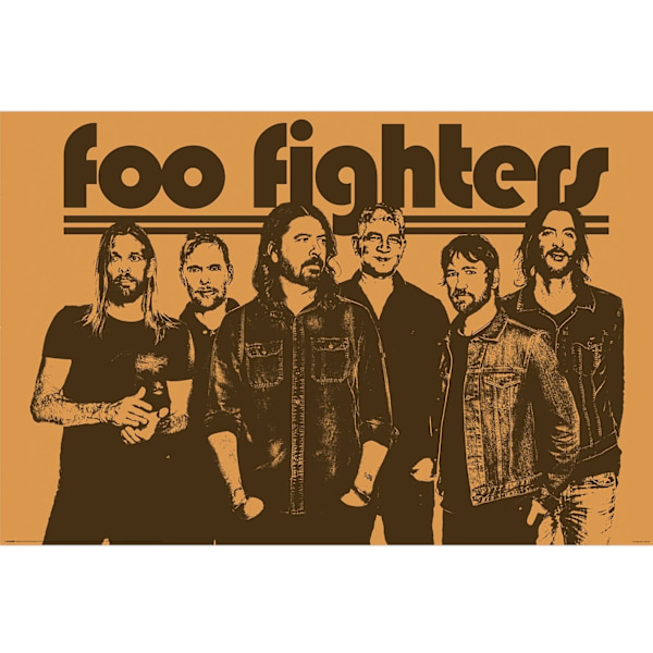 Poster - FOO FIGHTERS (GROUP) Multicolor