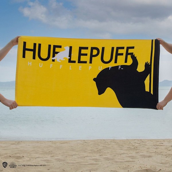 Harry Potter - Hufflepuff - Handduk MultiColor