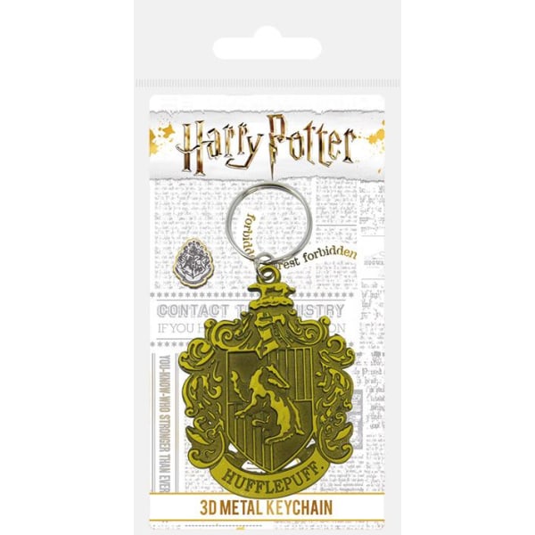 Nyckelring - Harry Potter (Hufflepuff Crest) Multicolor