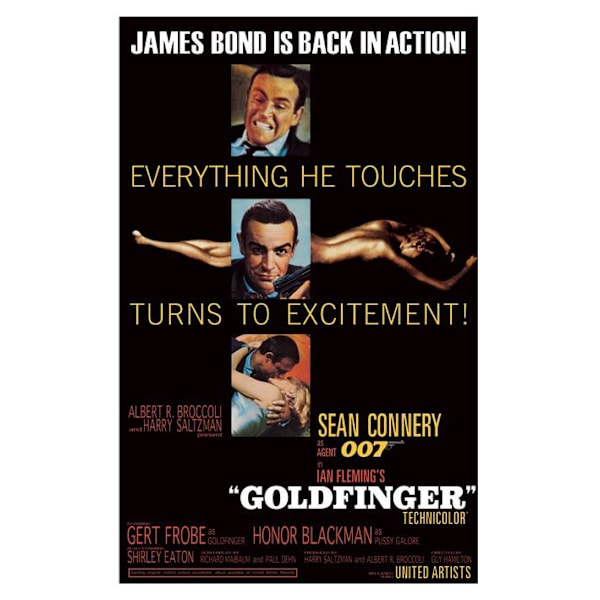 James Bond - Goldfinger Multicolor