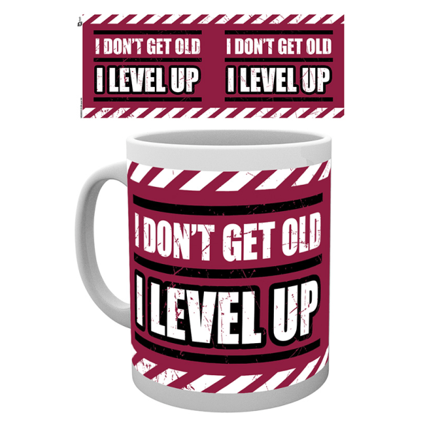 Gaming - I don't get old. I level up - Mugg Multicolor