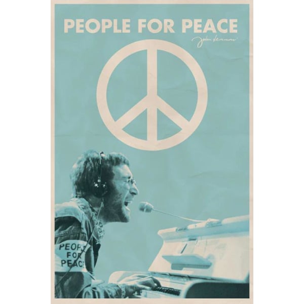 John Lennon - People for Peace multifärg