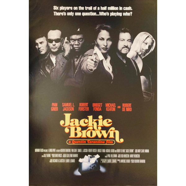Jackie Brown - One Sheet (RARE!) Quentin Tarrantino multifärg