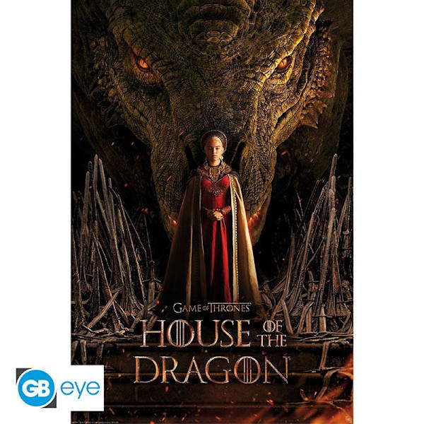 HOUSE OF THE DRAGON - One Sheet Multicolor