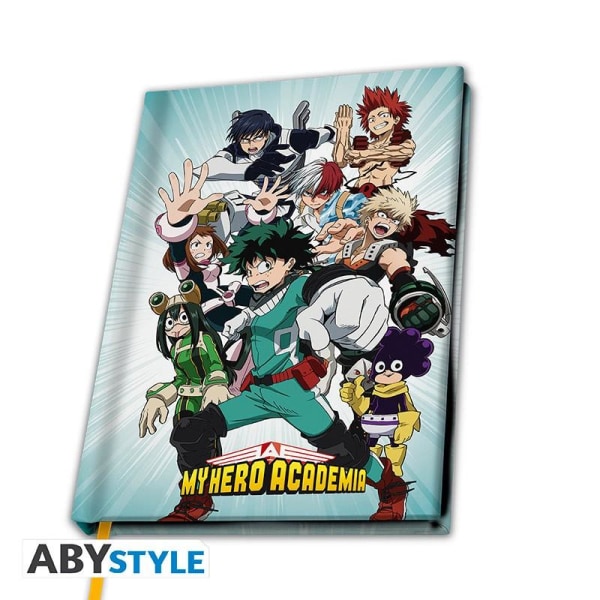 MY HERO ACADEMIA - A5 Notebook "Heroes" Multicolor