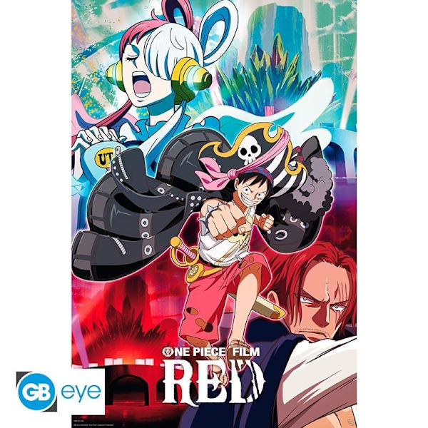 ONE PIECE: RED - Movie Poster Multicolor
