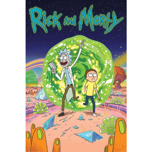 Rick and Morty - Portal Multicolor