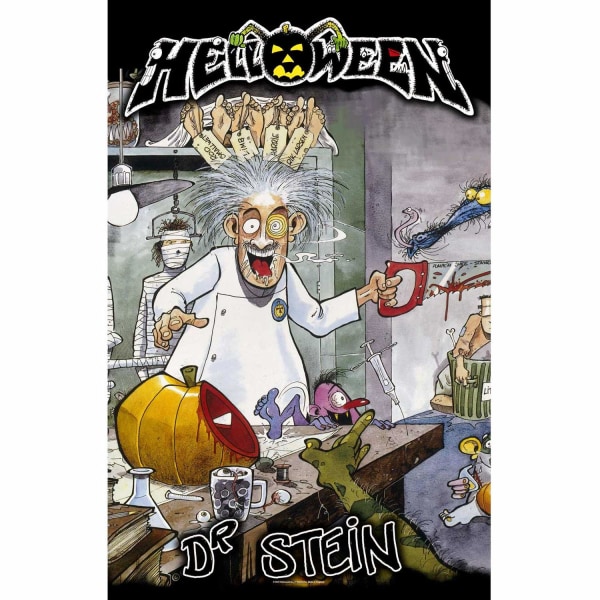 Posterflagga - Helloween - Dr. Stein multifärg