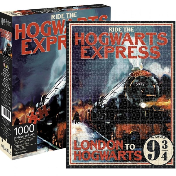 Harry Potter - Pussel - Hogwarts Express multifärg