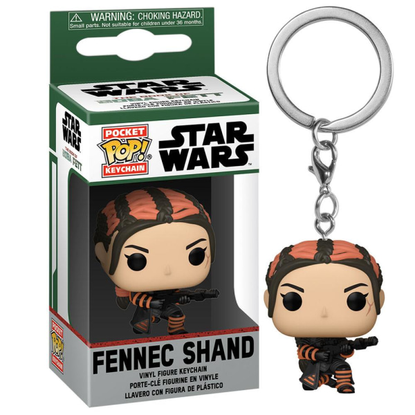 Nyckelring - Pocket POP - Star Wars The Book of Boba Fennec Shand Multicolor