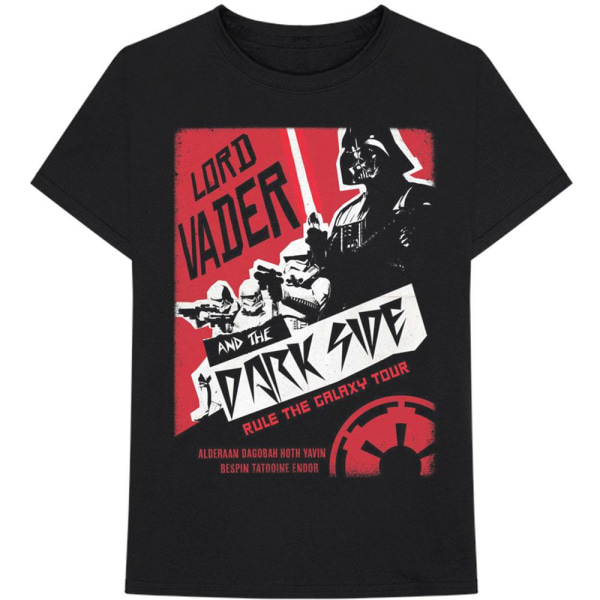 Star Wars Unisex T-paita: Darth Rock Two (suuri) Multicolor L