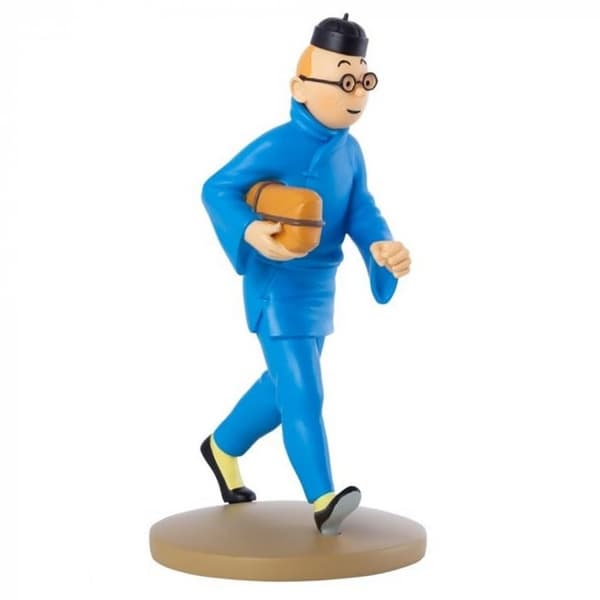 Tintin - Statyett - Tintin i blå dräkt Multicolor
