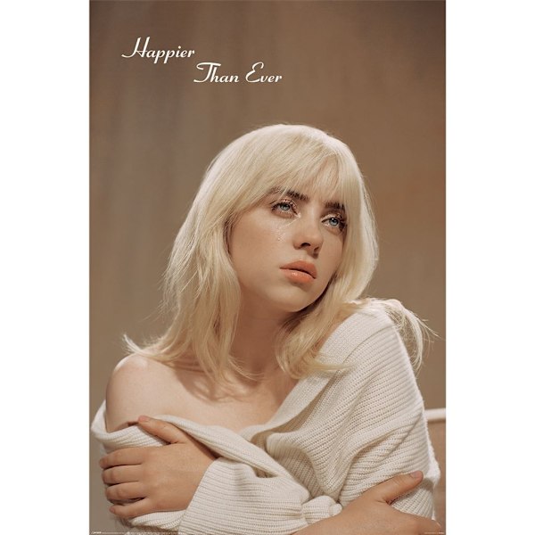 Poster - BILLIE EILISH (HAPPIER THAN EVER) Multicolor