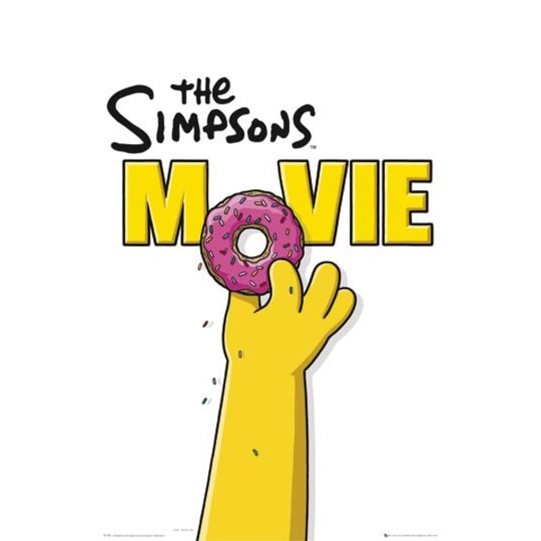 The Simpsons - The Movie - Donut multifärg