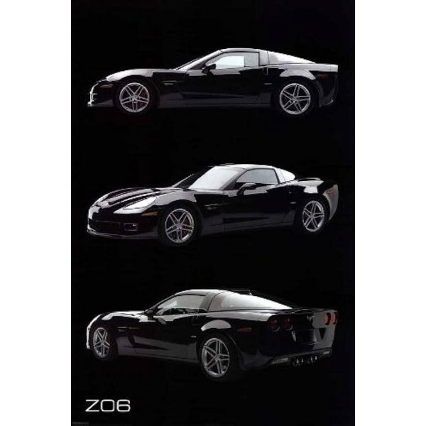 Corvette Z06 multifärg