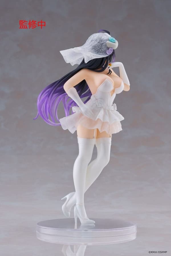Staty - Overlord Coreful PVC Statue Albedo Wedding Ver. 18 cm multifärg