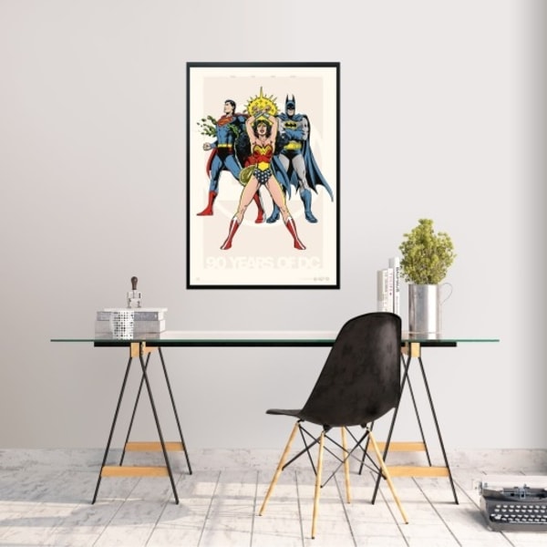 Poster - DC COMICS - 90TH ANNIVERSARY Multicolor