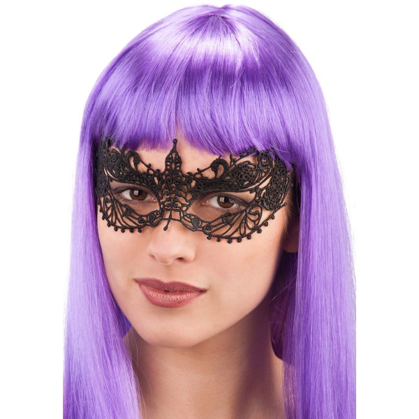 Ansiktsmask - Mask in black lace multifärg