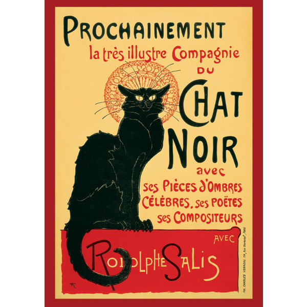 Le Chat Noir - Steinlein multifärg