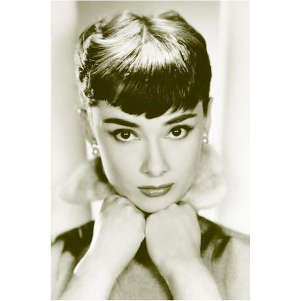 Audrey Hepburn - Sepia multifärg
